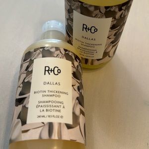 New sealed R&Co Biotin Thickening Shampoo